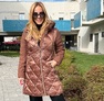 Amy Amelia  kabát rozsda barna – Innova Fashion – 4. kép